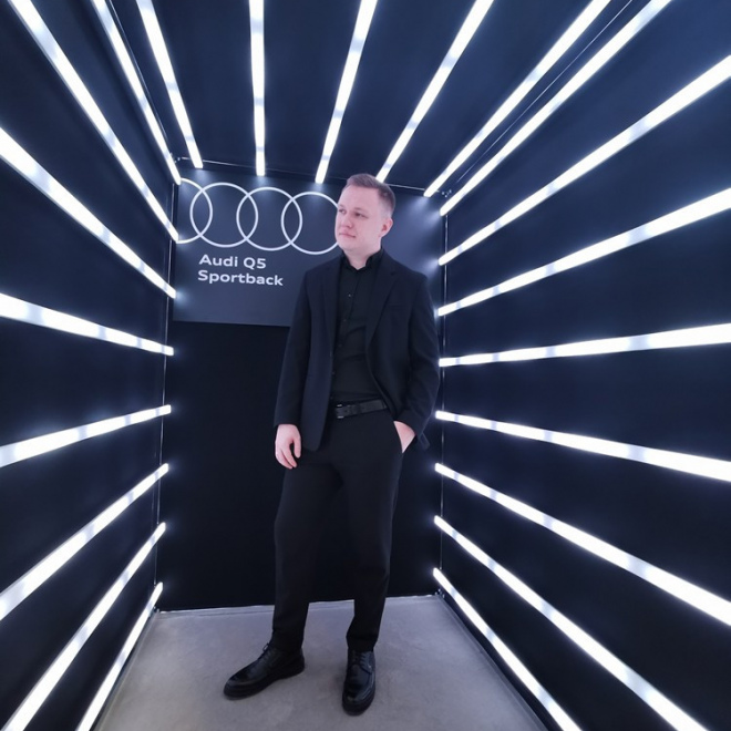 Неоновый тоннель