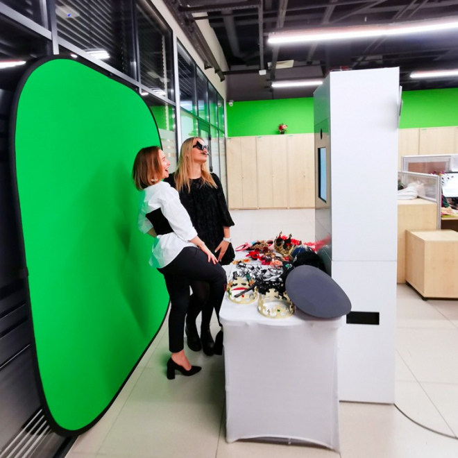 Фотобудка хромакей